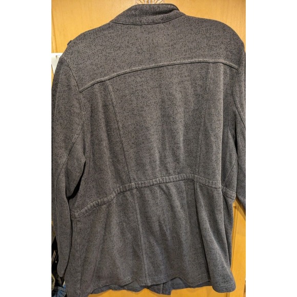 Torrid Sz Plus 1 Drape Front Anorak Jacket Olive Green - Picture 3 of 6